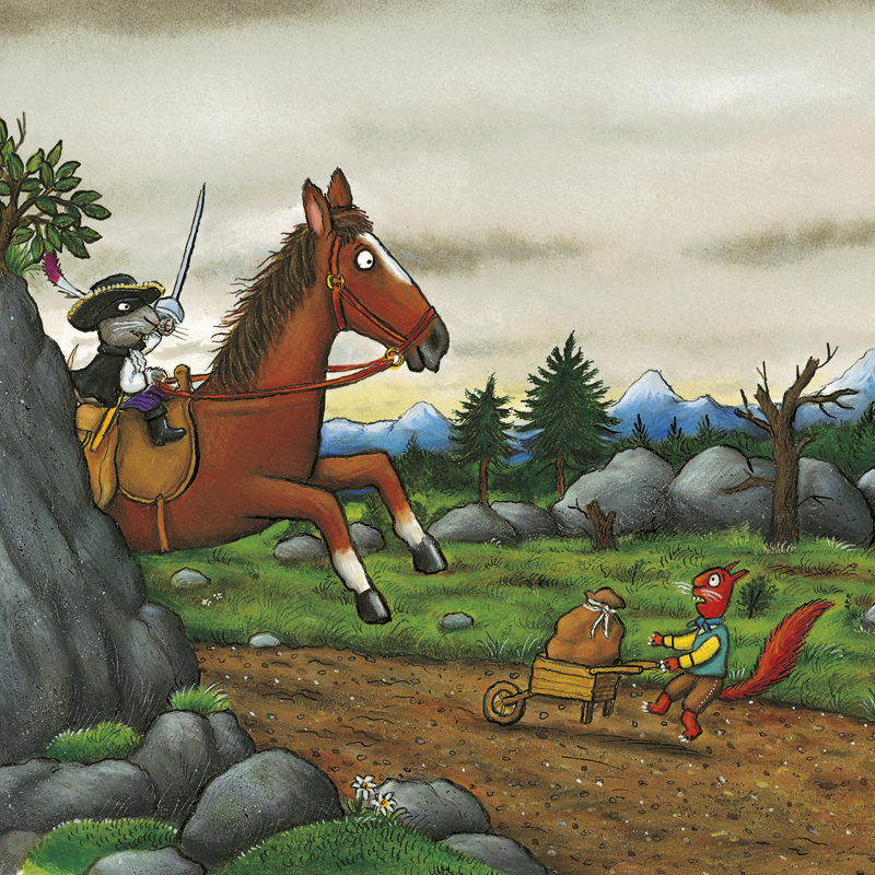 Räuber Ratte (c) Axel Scheffler, Scholastic UK